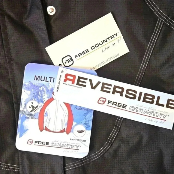 NWT Free country reversible jacket - Picture 2 of 10